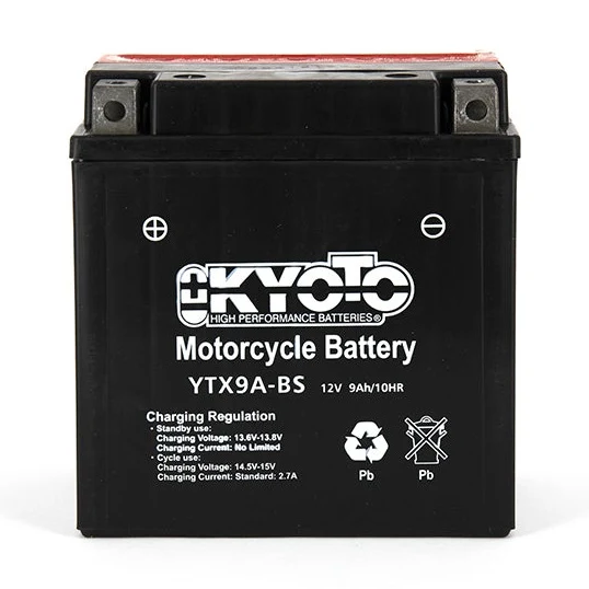 Batterie Moto Kyoto YTX9A-BS — AGM 12V Sans Entretien