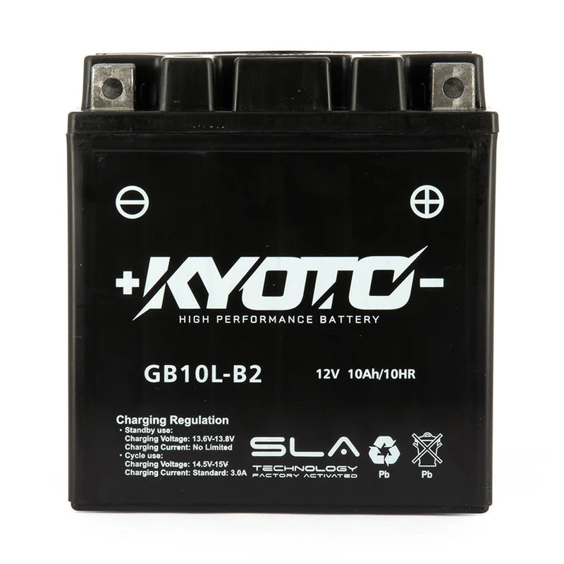 Batterie Moto Kyoto YB10L-B2 — AGM 12V Sans Entretien