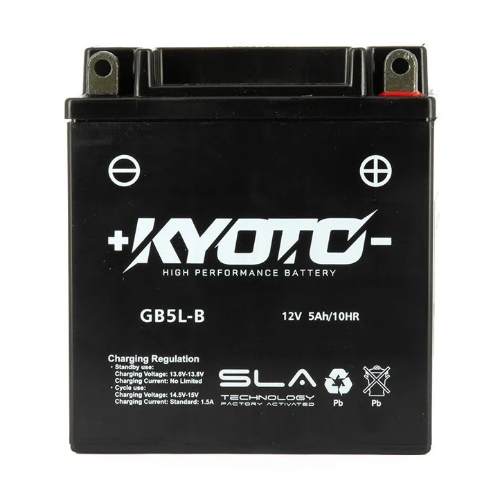 Batterie Moto Kyoto YB5L-B — AGM 12V Sans Entretien