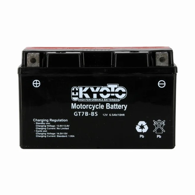 Batterie Moto Kyoto YT7B-BS — AGM 12V Sans Entretien