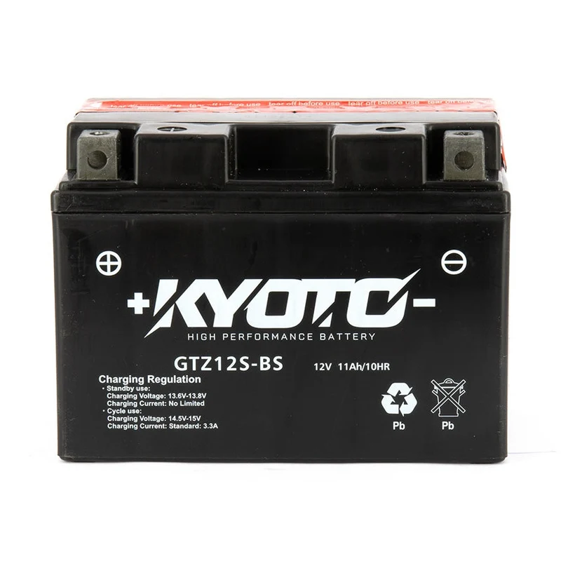 Batterie Moto Kyoto YTZ12-S — AGM 12V Sans Entretien