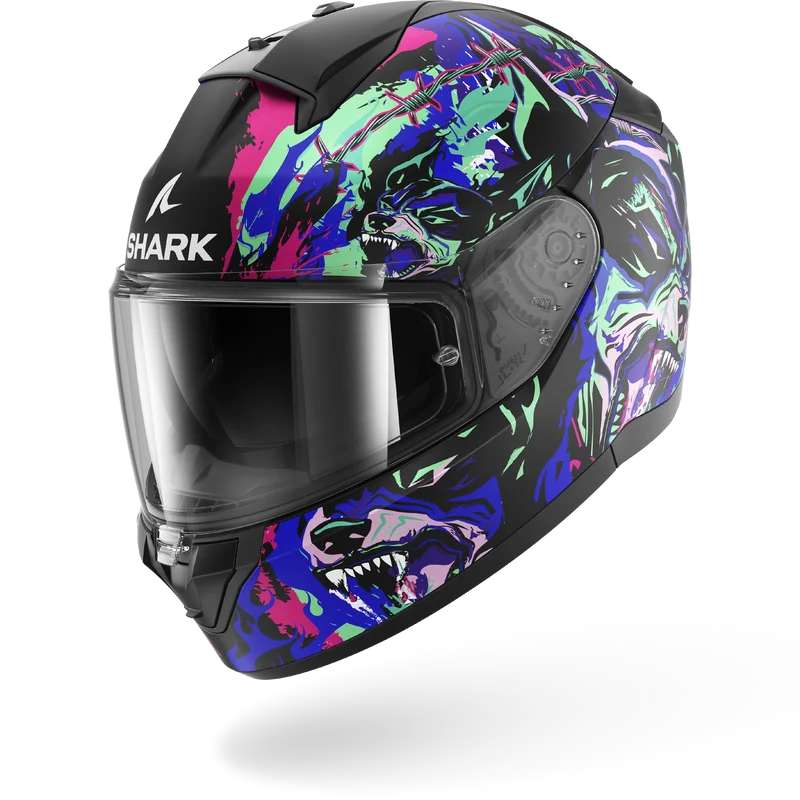 RIDILL 2 Raging Beast Matte Black Violet Green