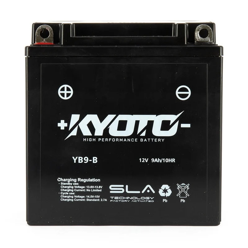 Batterie Moto Kyoto YB9-B — AGM 12V Sans Entretien