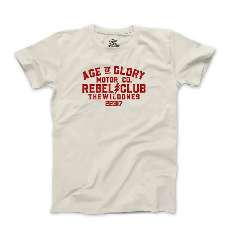 Tee shirt THE WILD ONES Écru | Age of Glory