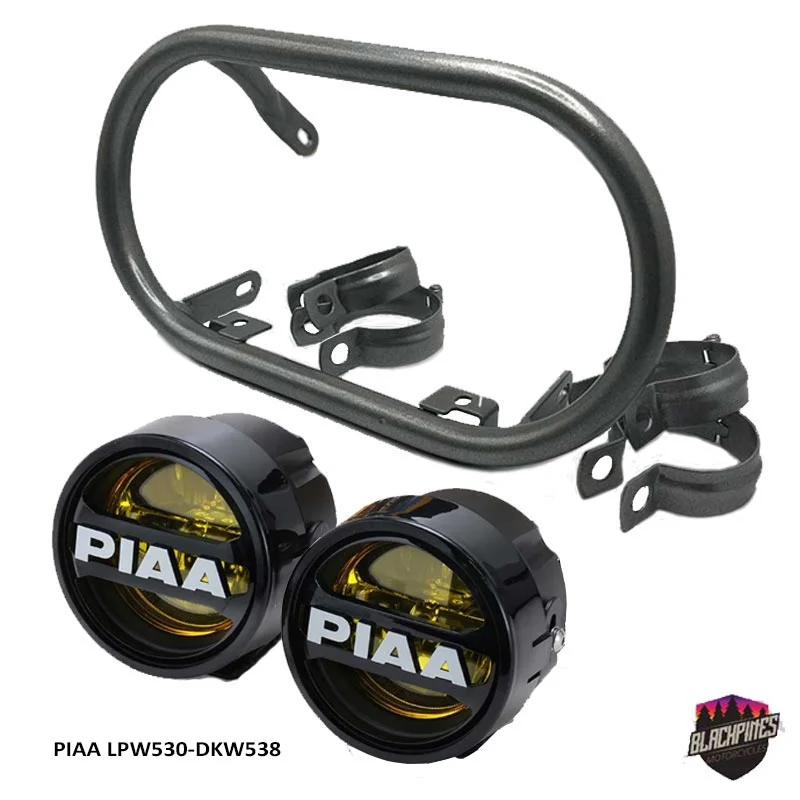 Kit Tête de Fourche Baja Universelle + PIAA LP530 ou LPW530 | Blackpines