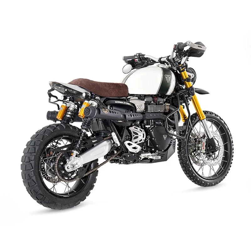 Ligne complète 2 en 2 inox racing Triumph SCRAMBLER 1200 (2019-2023) | Zard