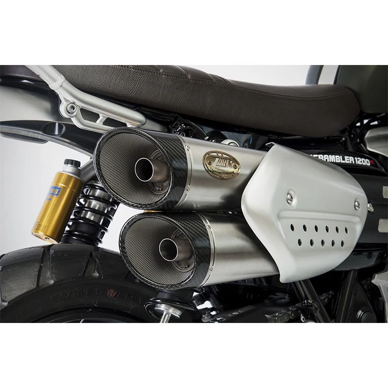 Silencieux inox Triumph SCRAMBLER 1200 (2021-2023) | Zard