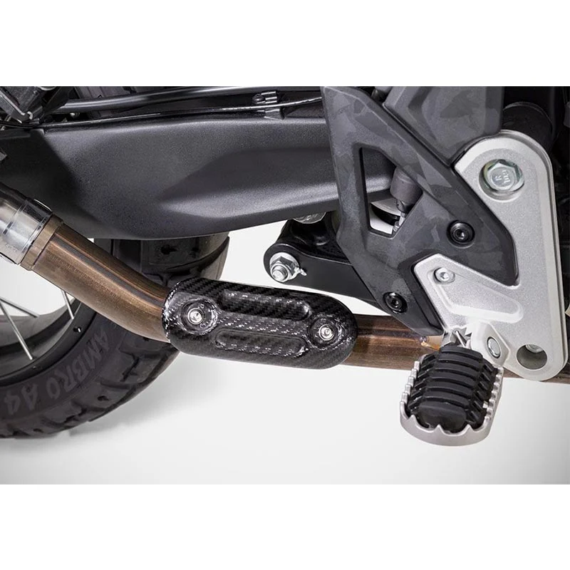 Pare-chaleur collecteur carbone CF Moto 450 MT (2024-2026)| ZARD