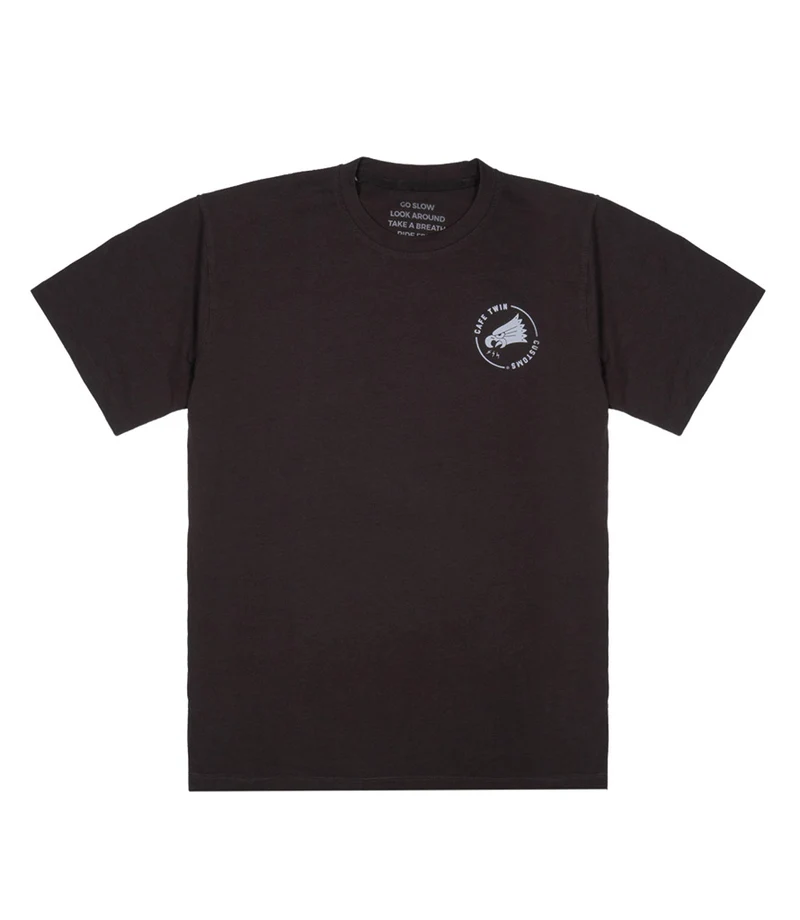 T-Shirt Cafe Twin Customs Grigia