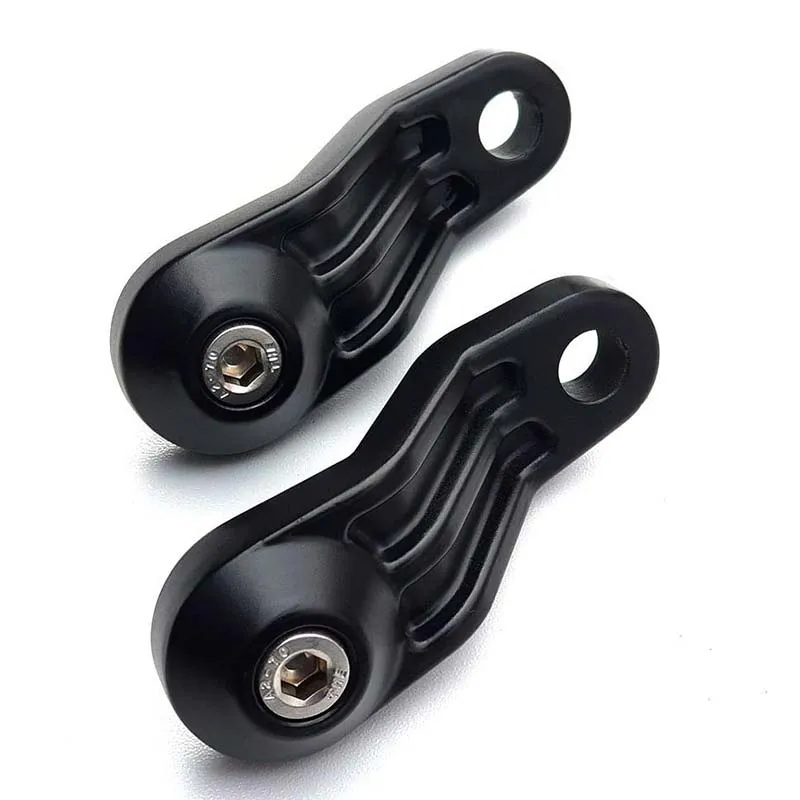 Supports clignotants TRILINE fixation sur amortisseurs arrière | Motone Customs