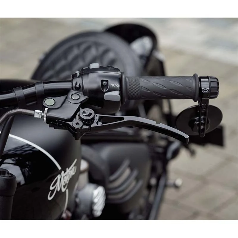 Leviers de Frein et d'Embrayage PIKE - Type R - (Triumph Twins) | Motone Customs