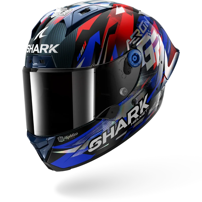 AERON GP FIM RACING #1 REPLICA ZARCO VICTORY 2025 Carbon Blue Chrom