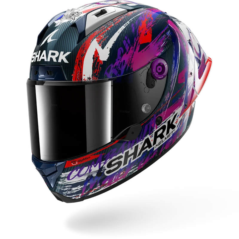 AERON GP FIM RACING #1 REPLICA ZARCO SIGNATURE Carbon White Violet