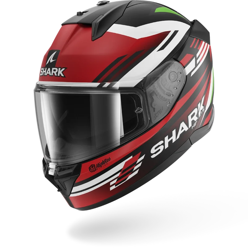 D-SKWAL 3 Firstlap Matte Black Red Green