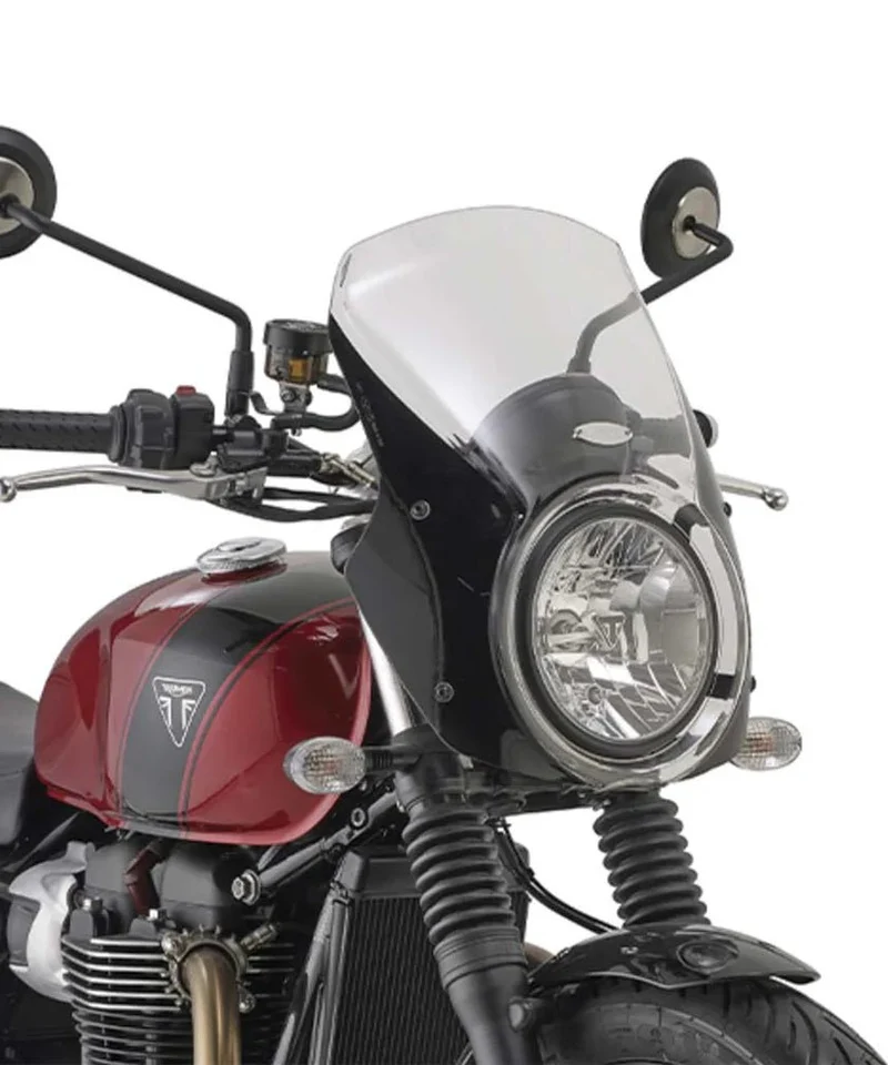 Parabrezza Speed Twin 900 Trasparente con Attacchi A6407A - GIVI