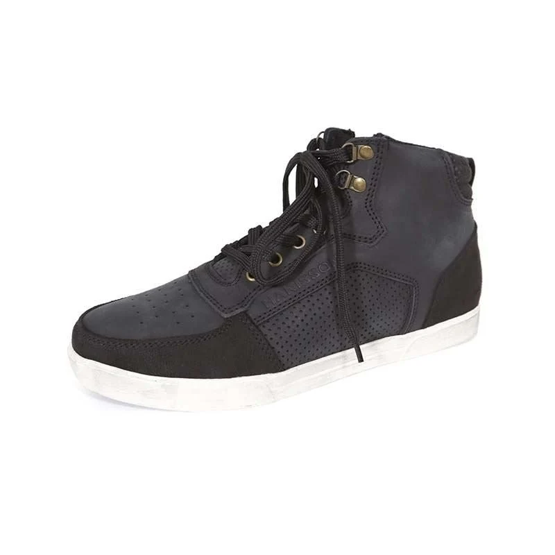 Basket Moto Homme Harisson Apache Noir — Cuir CE