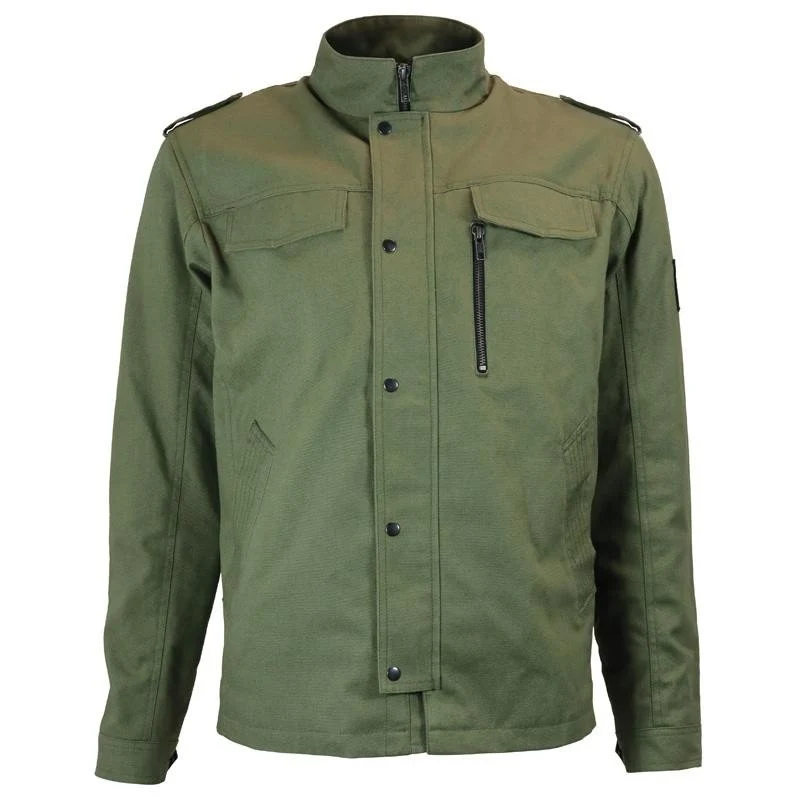 Sur-chemise moto Harisson Sahara Kaki CE niveau A