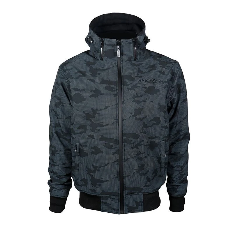 Veste Moto Softshell Homme Harisson Stewart Digit Camo CE