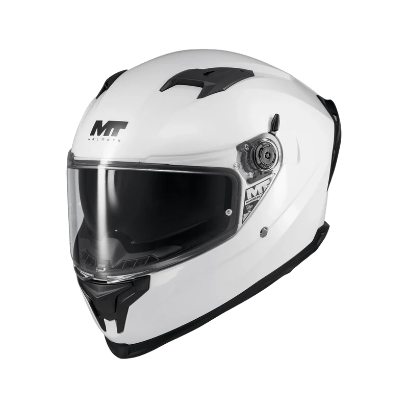 Casque Intégral MT Braker SV Blanc Nacré — Écran Solaire ECE 22.06