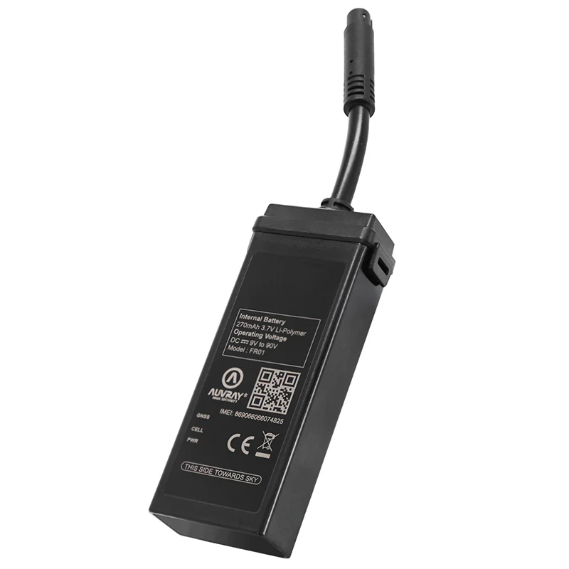 Traceur/Tracker/Dispositif De Securite Auvray Find'R (Geolocalisation En Temps Reel, Boitier Compact Et Discret, Technologie A'Where, Connectivite 4G) -Inclus 12 Mois D'Abonnement