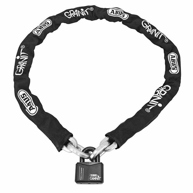 Antivol A Chaine Abus Granit 37Rk/70 1.80M Maillon Diam 14 Mm Avec Cadenas 29 X 35 Mm (Diam 18 Mm) (Classe Sra)