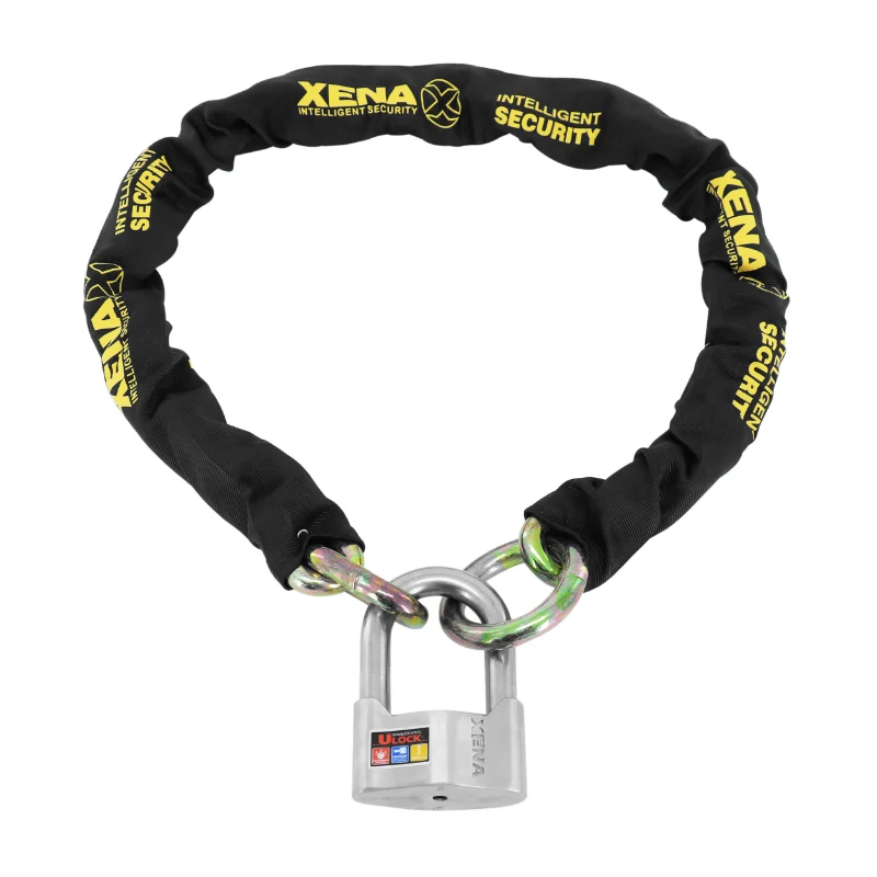 Antivol A Chaine Xena Xsc120L Lasso 1.20M Maillon Diam 14Mm Avec U Xsu69 47X69Mm (Classe Sra Chaine + U)