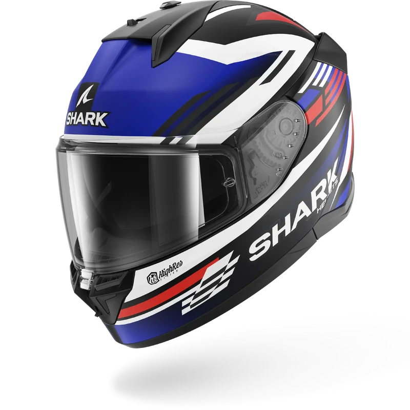 D-SKWAL 3 Firstlap Matte Black Blue Red
