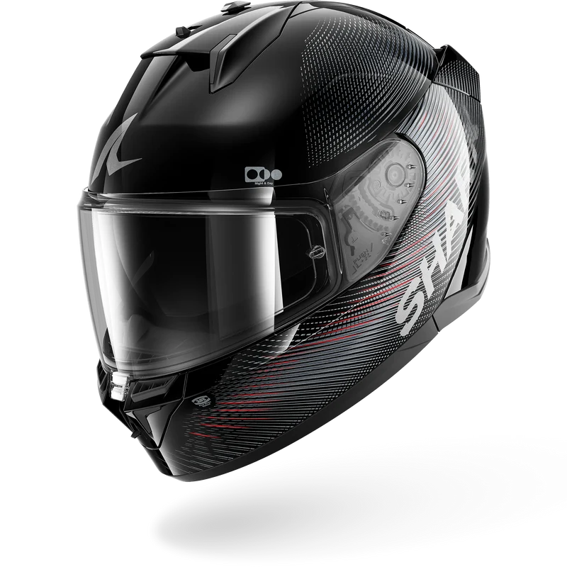 D-SKWAL 3 SP LYNE Black Anthracite Red