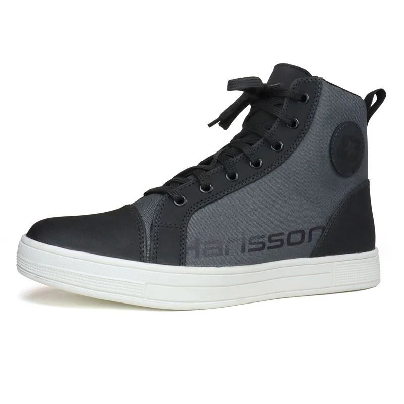 Chaussure Moto Homme Harisson Curtis Grise — Canvas CE