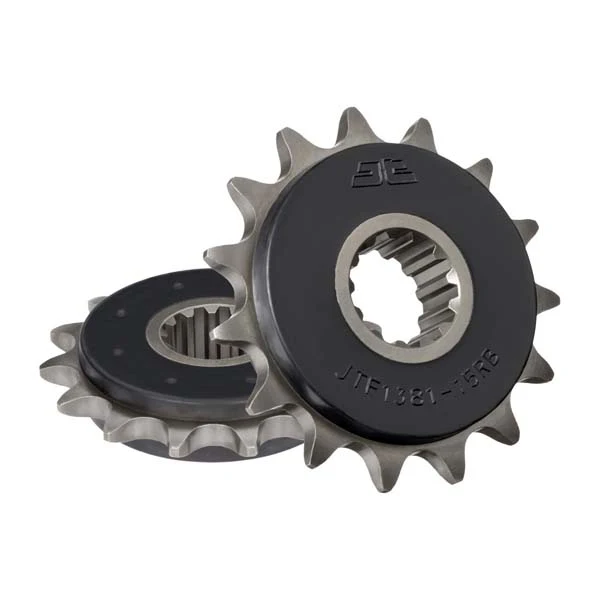 JT 1381 Rubber Cushioned Front Sprocket (JTF1381.15RB)