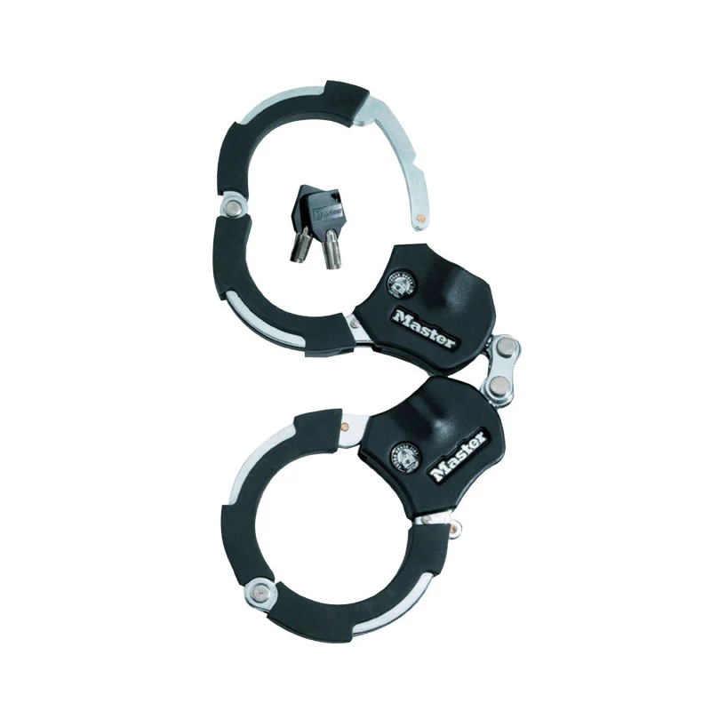Antivol Velo / Trottinette A Menotte Masterlock Street Cuff L36 Cm - Livre Avec 4 Cles - Niveau Securite 9