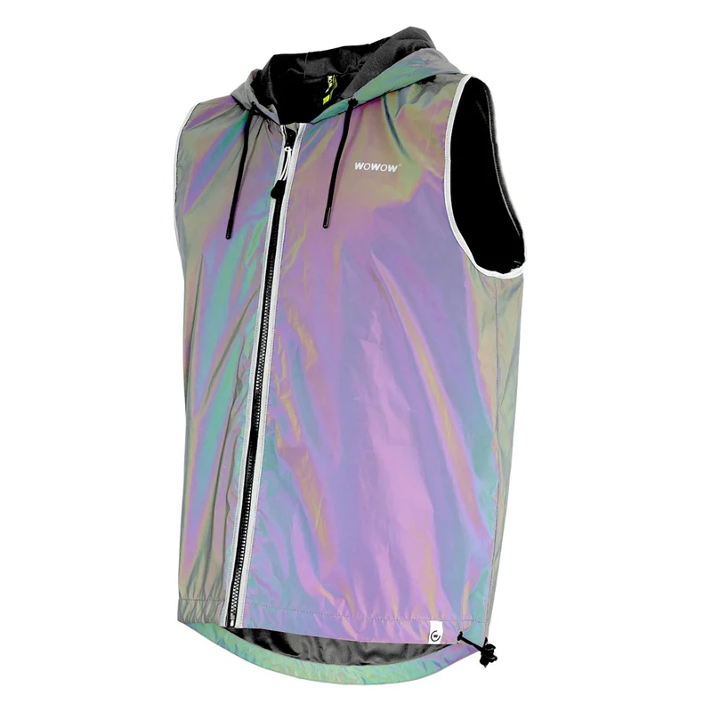 Veste sans manche réfléchissante WOWOW - Lumeo Jacket Rainbow