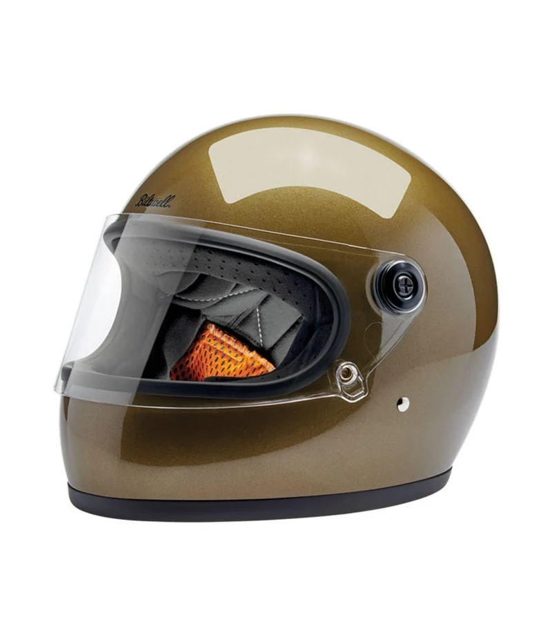 Casco Biltwell Gringo S Ugly Gold Metallic