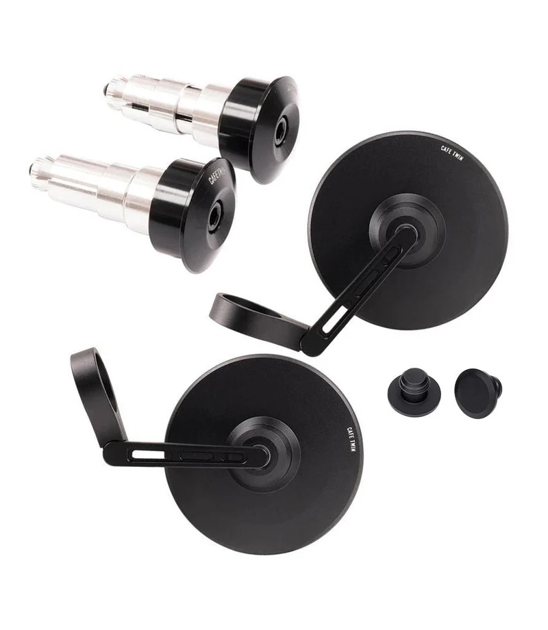 Kit Specchietti Bar End Slim con Adattatori per Scrambler Ducati