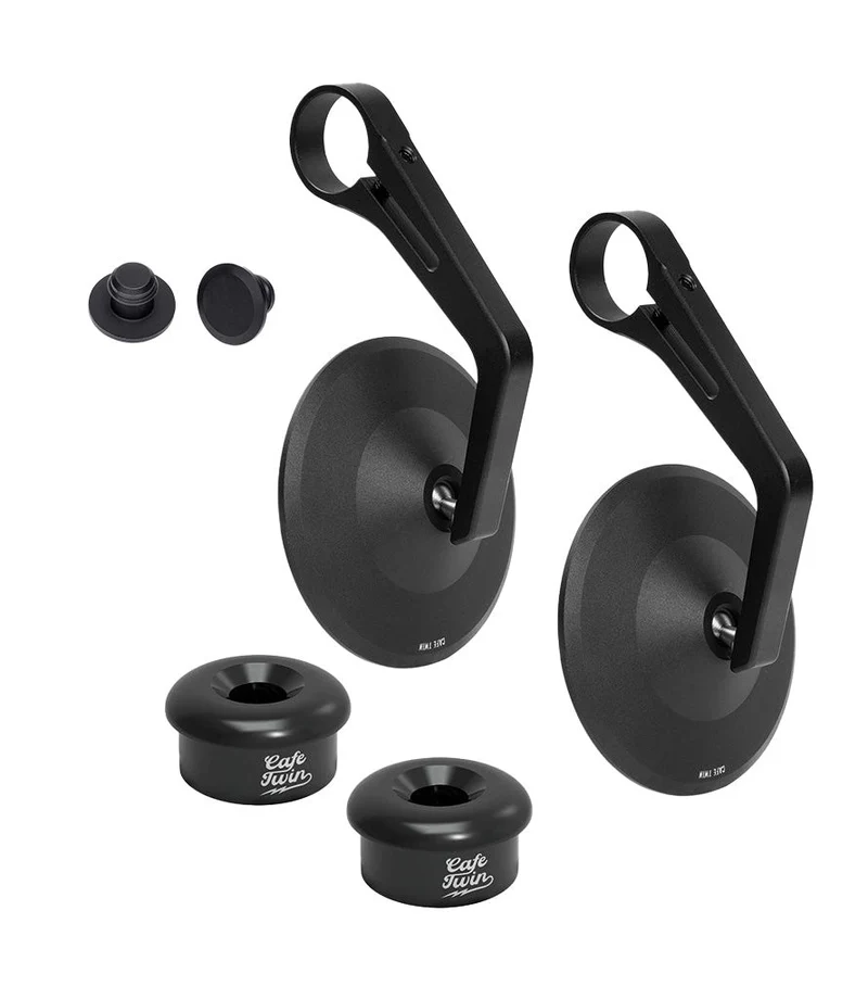 Kit Specchietti Bar End Rocker con Adattatori per Speed 400 e Scrambler 400 X