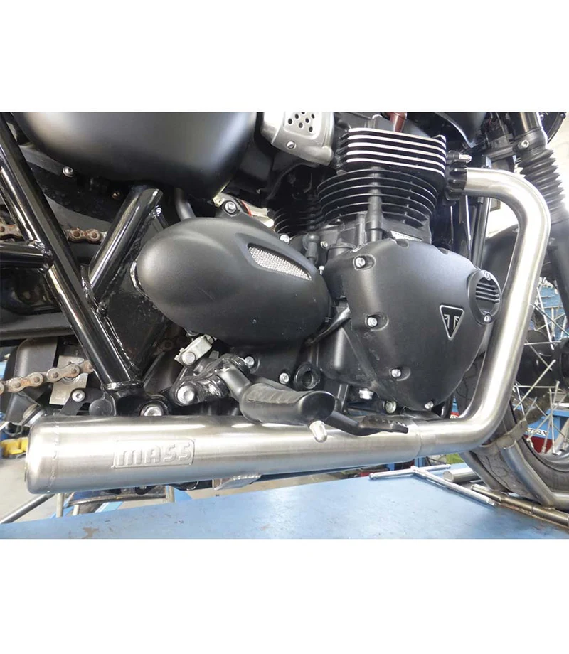 Scarico Completo per Speed Twin 900 - 2in2 - Double Cross - Mass