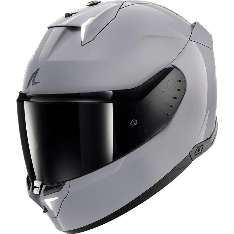 SHARK SKWAL i3 DARK SHADOW EDITION - POLO Gun Plata Casco De Moto