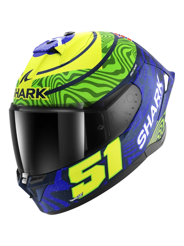SHARK SKWAL CUP REPLICA GRANADO MATT AZUL VERDE AMARILLO