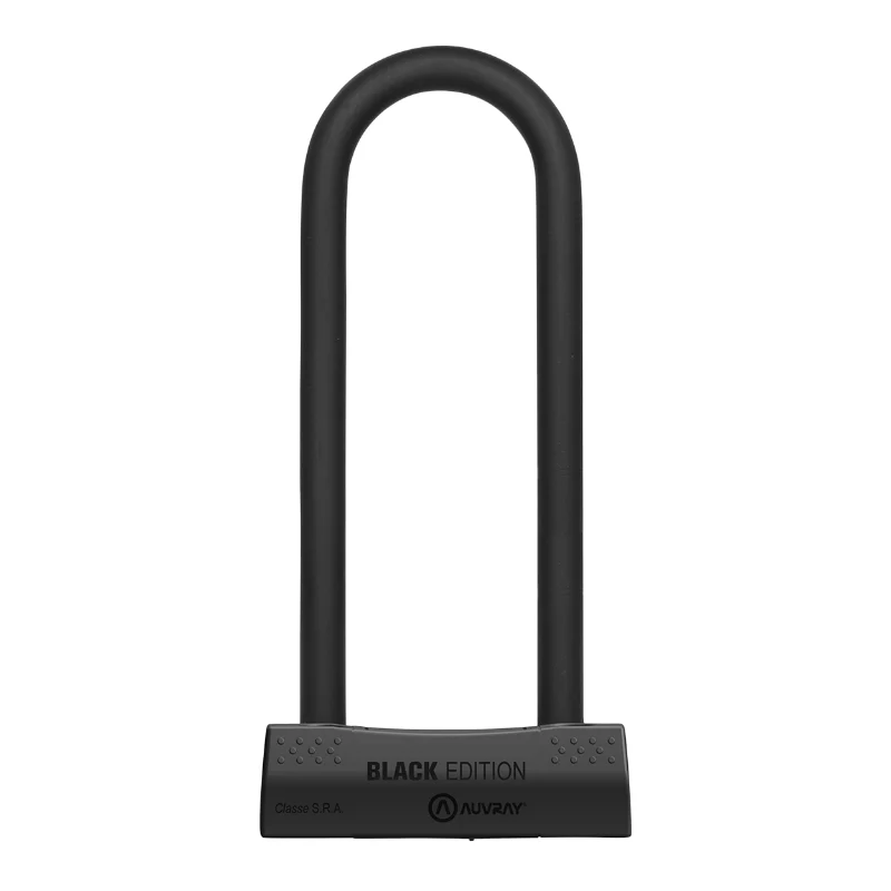 Antivol U Auvray Xtrem Medium Black Edition 85 X 250 Mm (Diam 18 Mm) (Classe Sra)