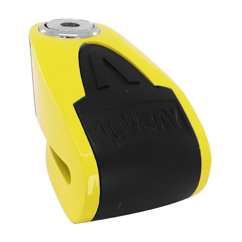 Antivol Bloque Disque Auvray B-Lock Avec Alarme Sonore Diam 6Mm Jaune