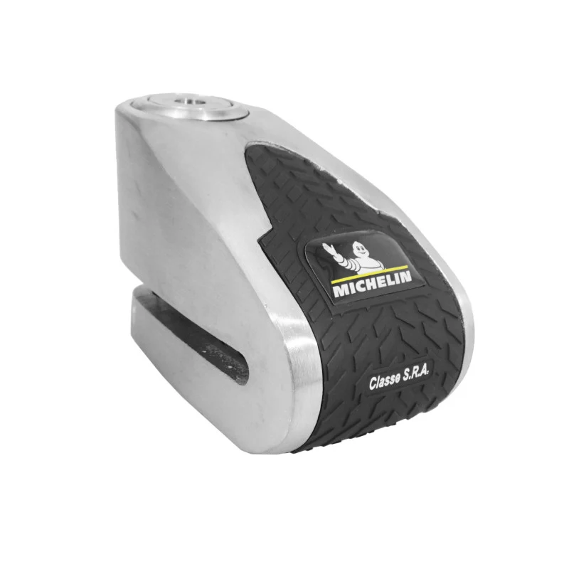 Antivol Bloque Disque Michelin Inox (Diam 10Mm) Avec Alarme Sonore 120 Db (Classe Sra) (Garantie 10 Ans)