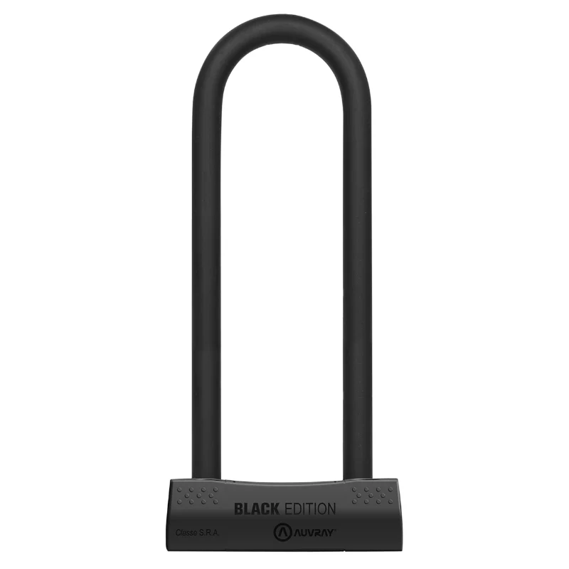 Antivol U Auvray Xtrem Medium Black Edition 85 X 310 Mm (Diam 18 Mm) (Classe Sra)