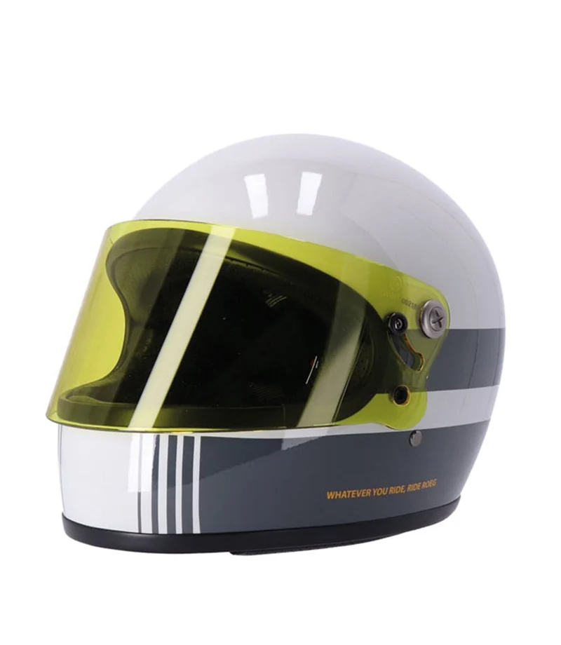 Casco Vintage Integrale Roeg Chase Fog Line