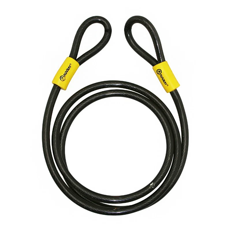 Antivol Velo Cable A Boucle Auvray Steelcable Diam 12 Mm L 1.80M