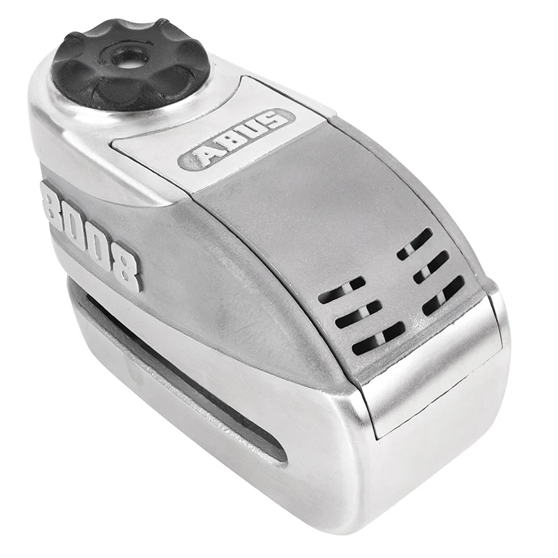 Antivol Bloque Disque Abus Granit 8008 Detecto Xplus 2.0 Avec Alarme Sonore 100Db Diam 16Mm Inox (Classe Sra)