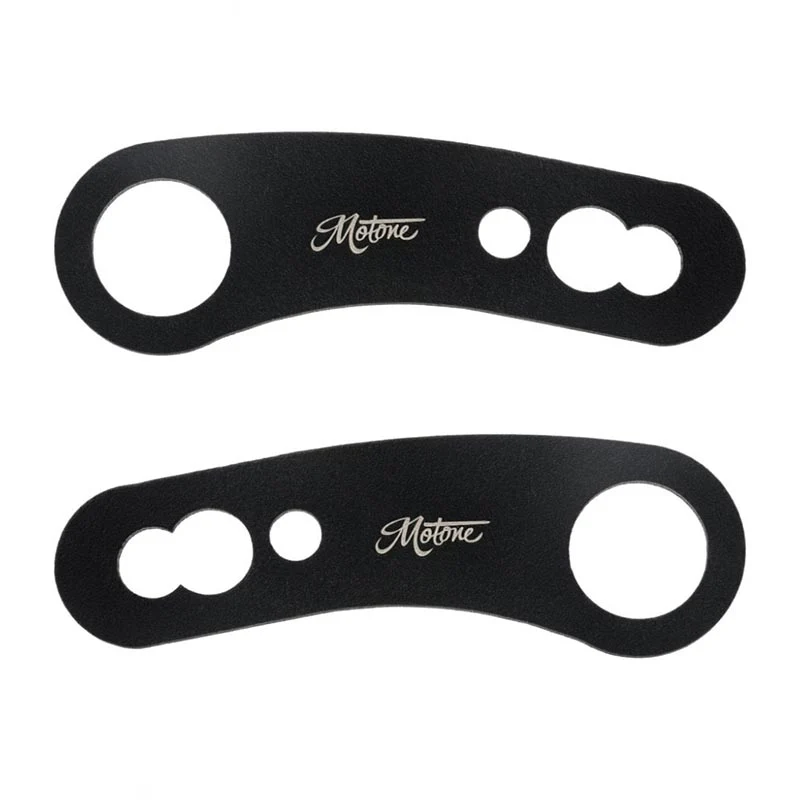 Supports clignotants à fixation sur amortisseurs | Motone Customs