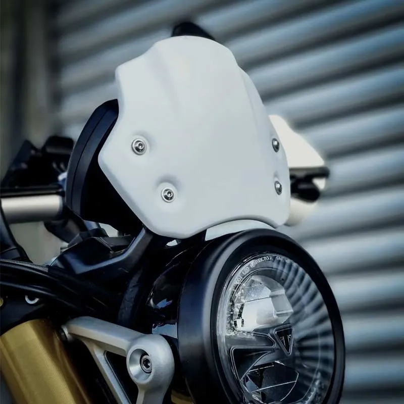 Casquette de phare saute vent pour Triumph 1200 scrambler XE/XC | Blackpines