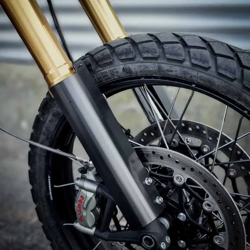Protège fourche pour Triumph 1200 Scrambler XE/XC | Blackpines