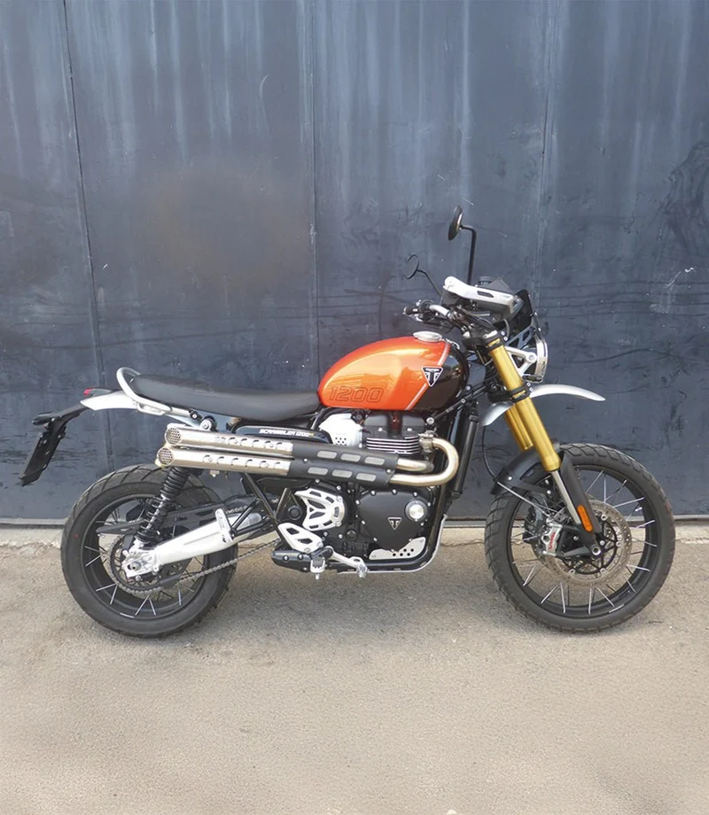 Scarico Completo Triumph Scrambler 1200 Euro 5+ - 2in2 Mohave - Mass