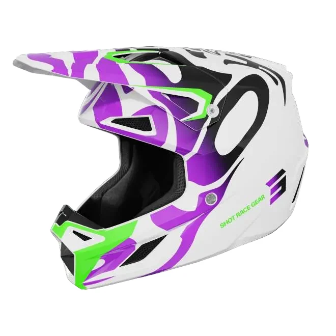 SHOT SPEED SIDE CASCO DE MOTO PURURA MATE